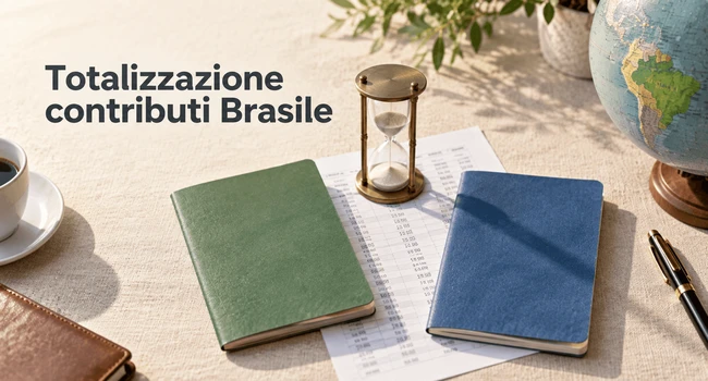 Totalizzazione per la pensione con i contributi del Brasile