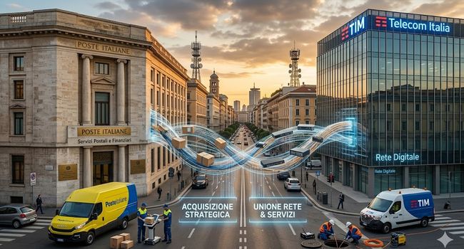 Poste lancia OPAS su TIM