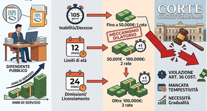 TFS statali differito Consulta bocciatura