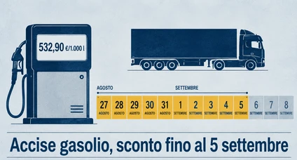 taglio accise e sconto sul gasolio