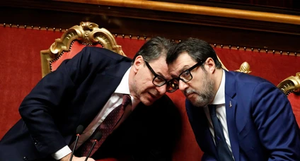 Giorgetti - Salvini