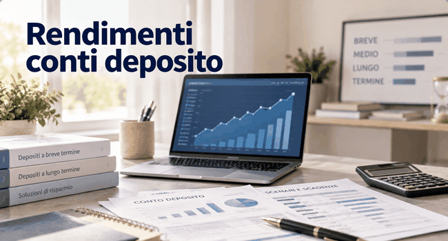 Rendimenti conti deposito