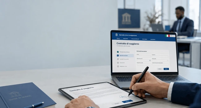 Carta Blu UE e permesso di soggiorno online