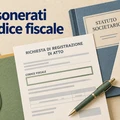 Atti senza codice fiscale
