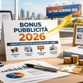 Bonus Pubblicità 2026