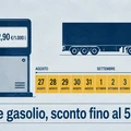 taglio accise e sconto sul gasolio