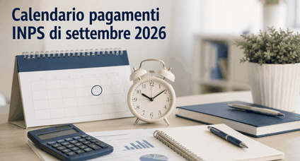 Calendario pagamenti INPS settembre 2026