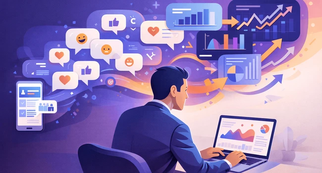 Social motore ricerca marketing