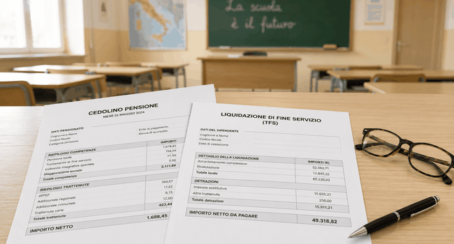 Riliquidazione per rinnovo CCNL Scuola