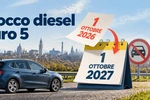 Rinvio blocco auto diesel euro 5