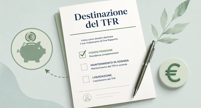 Modulo destinazione TFR