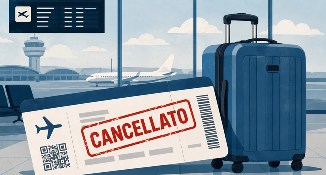 Volo cancellato tutele