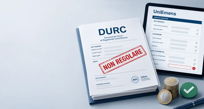 DURC e sgravi con Uniemens regolare