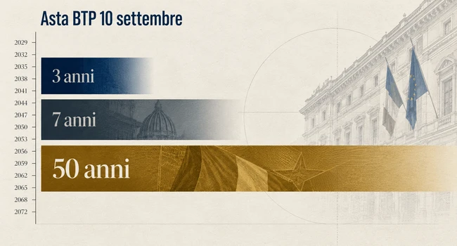 Aste BTP settembre