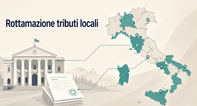Mappa adesioni Comuni alla rottamazione quinquies dei tributi locali