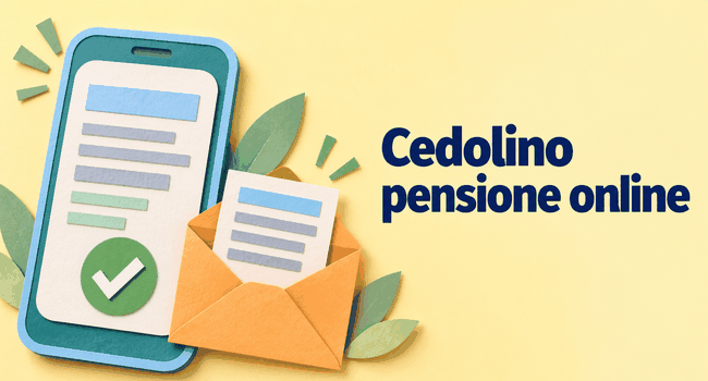Cedolino pensione online
