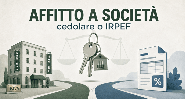 Ceolare secca affitti a partite iva