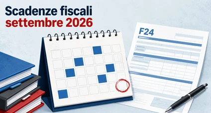 Scadenze fiscali di settembre