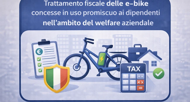 e-bike tassazione
