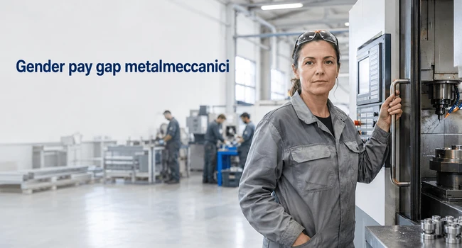 Gender pay ga Metalmeccanici
