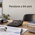 Pensione a 64 anni nel sistema misto