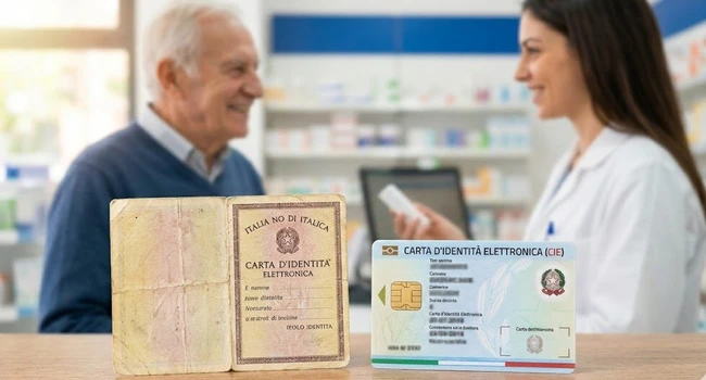 Carta identita e servizi farmacia
