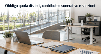 contributo esonerativo quota disabili
