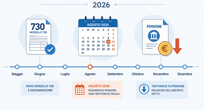 Rimborsi 730 pensione