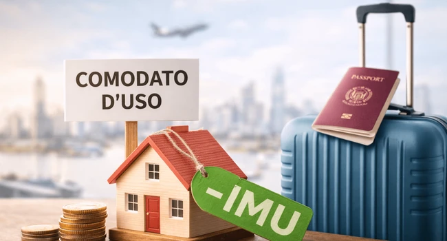 IMU in comodato con residenza estera