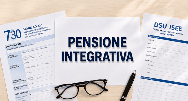 Pensione integrativa 730 e ISEE