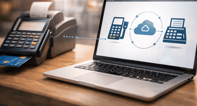 Collegamento POS-cassa telematica