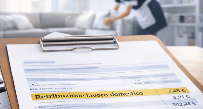 retribuzioni colf badanti lavoro domestico