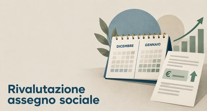 rivalutazione assegno sociale