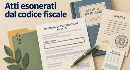 Atti senza codice fiscale