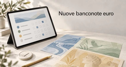 Nuove banconote euro: grafica e sondaggio