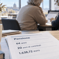 Pensione anticipata contributiva a 64 anni
