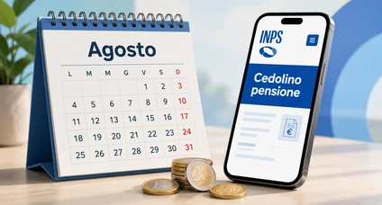 cedolino pensione di agosto