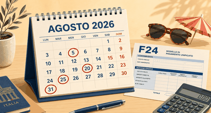 scadenze agosto