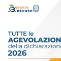 Guida AdE alle agevolazioni della dichiarazione 2026