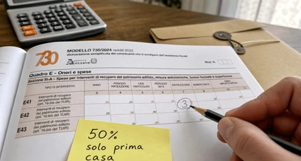 Bonus 50% nel 730