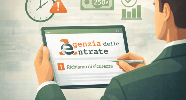 Istruzioni per la sanatoria sulle comunicazioni del credito 4.0