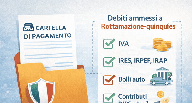 cartella parzialmente definibile