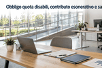 contributo esonerativo quota disabili