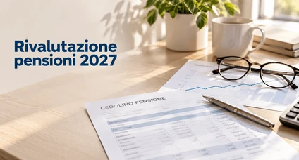 Rivalutazione pensioni 2027 e aumenti Istat