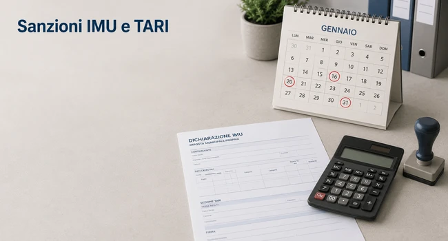 Sanzioni IMU e TARI