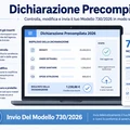 Modifica e invio 730 precompilato