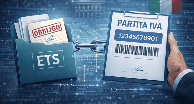 Obbligo di partita IVA per ETS