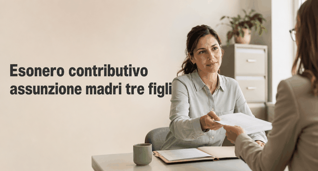 bonus assunzione madri