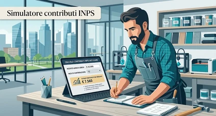 Simulatore INPS contributi Artigiani e Commercianti