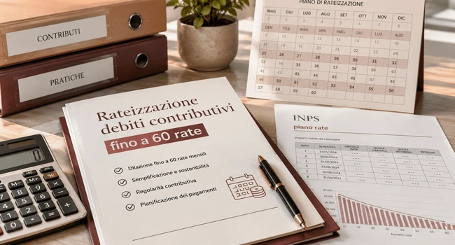 Debiti INPS fino a 60 rate